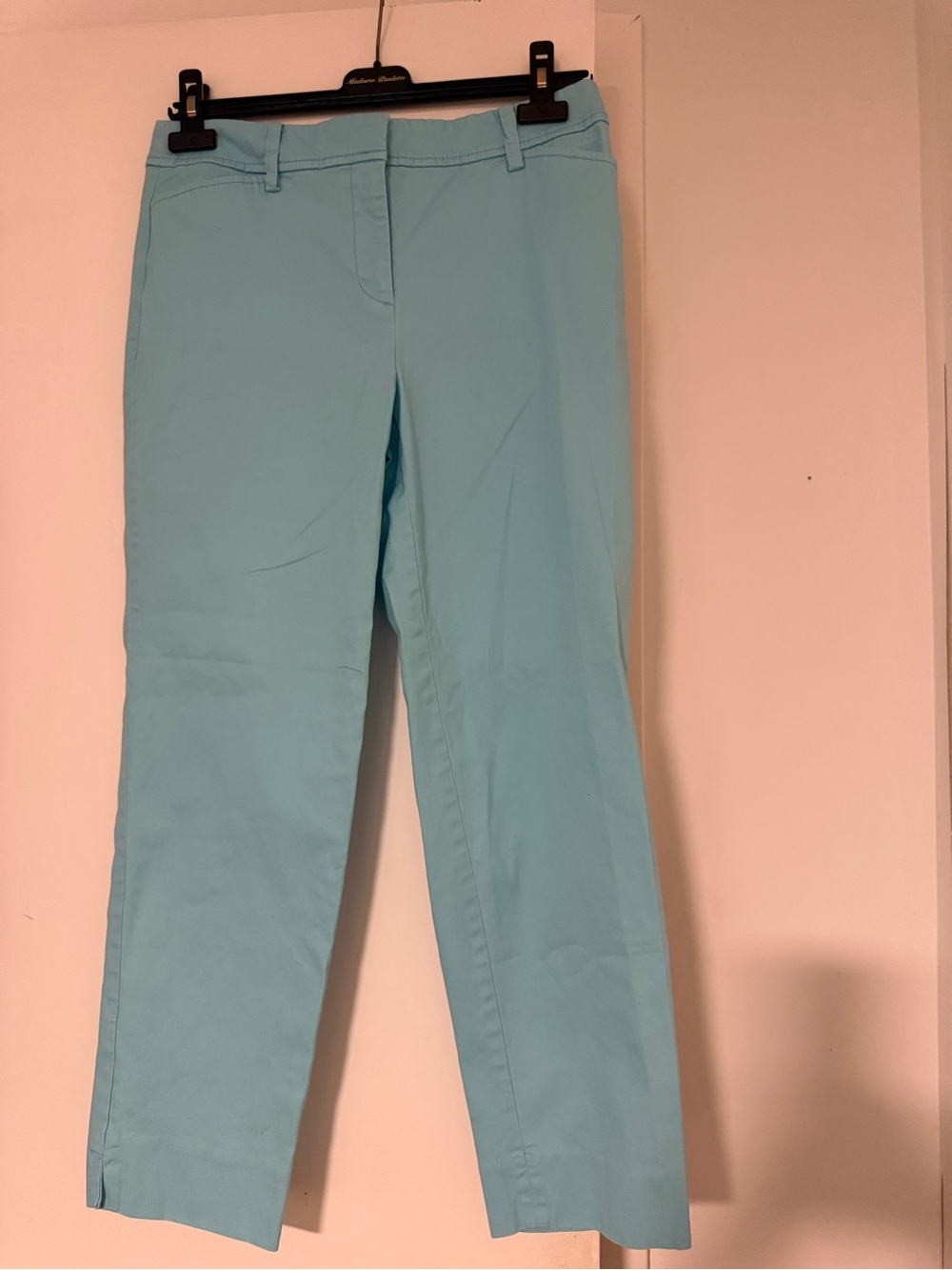 Talbots Light Aqua Straight Leg Jeans